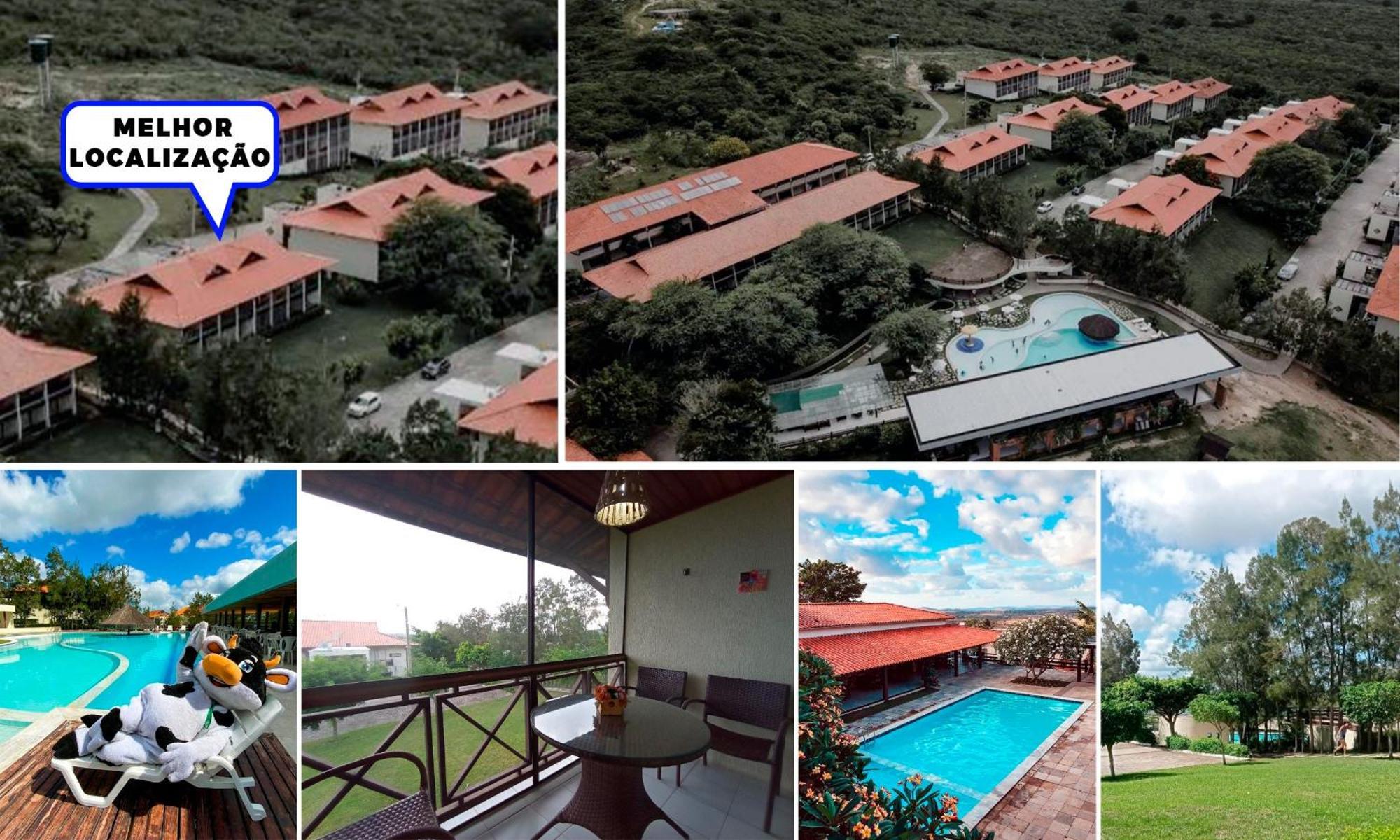 Flat No Hotel Fazenda Monte Castelo Gravata Condominio Exterior photo